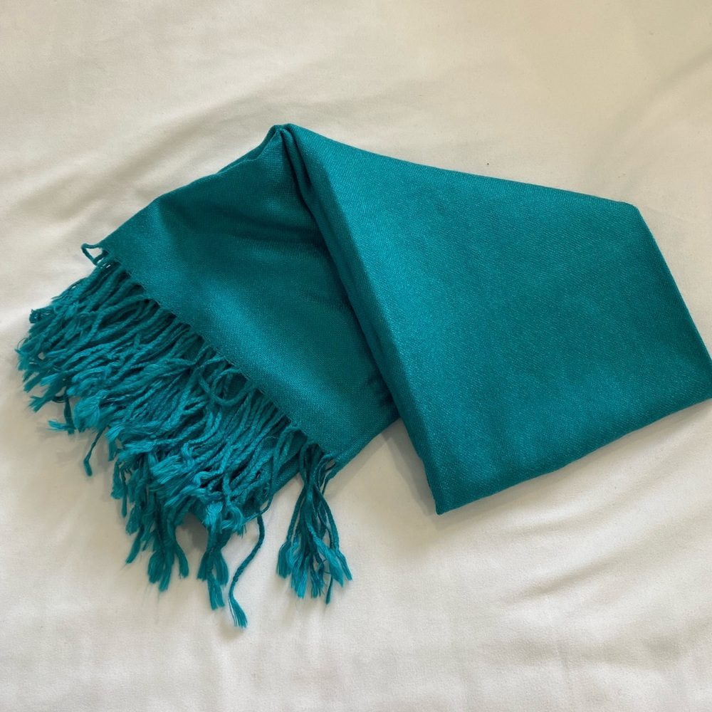 Blue scarf